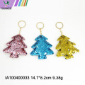 Rabbit - shaped sequined key chain bag pendant